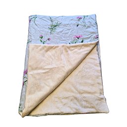 Obrázek pro produkt Zateplená kombinovaná deka v polštáři Luční květ 150X200 50X60