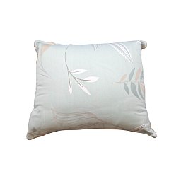 Obrázek pro produkt Zateplená kombinovaná deka v polštáři Listy mentolové 150X200 50X60