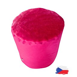 Obrázek pro produkt Válec kortexin růžový s fleecem⌀40x40 cm